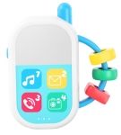 Бебешки Музикален Телефон с Дрънкалка 19×15×5 см